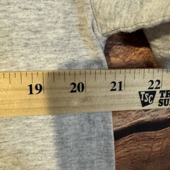 McCoy's Building Supply T-Shirt Get Outdoors Go Build Something Grey Tee Large - Picture 7 of 7